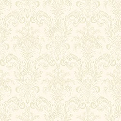 Galerie Wallcoverings Product Code 23610 - Italian Classics 4 Wallpaper Collection - Off-White Colours - A floral, traditional damask on a textured background, giving a classical, formal edge to any interior scheme.  Design