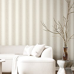 Galerie Wallcoverings Product Code 23673 - Italian Classics 4 Wallpaper Collection - Beige Cream Colours - This classic stripe brings a timeless elegance to your home. The smooth texture has a reassuring, high quality effect while the vertical design brings a formal feel to any room. Design