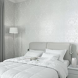 Galerie Wallcoverings Product Code: 32601 - The New Design Book Wallpaper Collection Galerie Wallcoverings Product Code 32601 - The New Design Book Wallpaper Collection - White Colours - Floral Damask Design