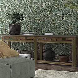 Galerie Wallcoverings Product Code: 33304 - The New Design Book Wallpaper Collection Galerie Wallcoverings Product Code 33304 - The New Design Book Wallpaper Collection - Jungle Leaves Design