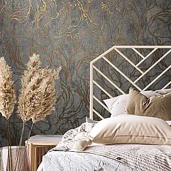 Galerie Wallcoverings Product Code: 34256 - The New Design Book Wallpaper Collection Galerie Wallcoverings Product Code 34256 - The New Design Book Wallpaper Collection - Black Copper Colours - Graphic Design