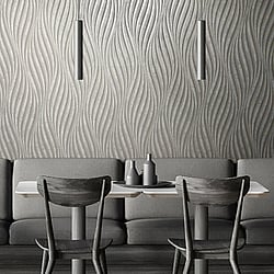 Galerie Wallcoverings Product Code: 34261 - The New Design Book Wallpaper Collection Galerie Wallcoverings Product Code 34261 - The New Design Book Wallpaper Collection - Grey Colours - Wave Design