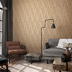 Galerie Wallcoverings Product Code: 34262 - The New Design Book Wallpaper Collection Galerie Wallcoverings Product Code 34262 - The New Design Book Wallpaper Collection - Brown Colours - Wave Design