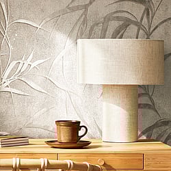 Galerie Wallcoverings Product Code: 34286 - The New Design Book Wallpaper Collection Galerie Wallcoverings Product Code 34286 - The New Design Book Wallpaper Collection - Warm Grey Colours - Leaf Design