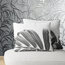 Galerie Wallcoverings Product Code: 34287 - The New Design Book Wallpaper Collection Galerie Wallcoverings Product Code 34287 - The New Design Book Wallpaper Collection - Grey Silver Colours - Leaf Design