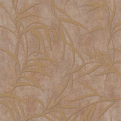 Galerie Wallcoverings Product Code: 34288 - The New Design Book Wallpaper Collection Galerie Wallcoverings Product Code 34288 - The New Design Book Wallpaper Collection - Copper Gold Colours - Leaf Design
