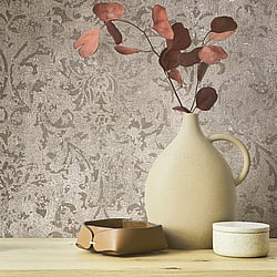Galerie Wallcoverings Product Code: 34293 - The New Design Book Wallpaper Collection Galerie Wallcoverings Product Code 34293 - The New Design Book Wallpaper Collection - Dusky Pink Colours - Ornamental Design