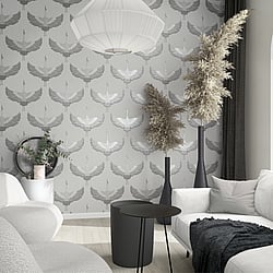 Galerie Wallcoverings Product Code: 34530 - The New Design Book Wallpaper Collection Galerie Wallcoverings Product Code 34530 - The New Design Book Wallpaper Collection - White, Grey Colours - Stork Design