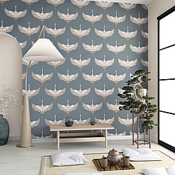 Galerie Wallcoverings Product Code: 34531 - The New Design Book Wallpaper Collection Galerie Wallcoverings Product Code 34531 - The New Design Book Wallpaper Collection - Blue, Beige Colours - Stork Design