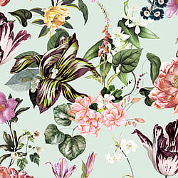 Galerie Wallcoverings Product Code: 47459 - The New Design Book Wallpaper Collection Galerie Wallcoverings Product Code 47459 - The New Design Book Wallpaper Collection - Green, Rose Colours - Floral Rhapsody Design