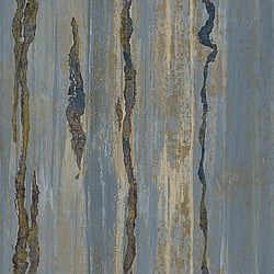Galerie Wallcoverings Product Code: 49364 - Stratum Wallpaper Collection Galerie Wallcoverings Product Code 49364 - Stratum Wallpaper Collection - blue gold Colours - Verticale Design