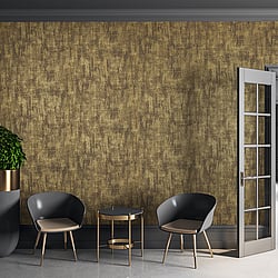 Galerie Wallcoverings Product Code: 64625 - Universe Wallpaper Collection Galerie Wallcoverings Product Code 64625 - Universe Wallpaper Collection - Brown Bronze Gold Colours - Merkur Umber Brown Design