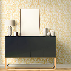 Galerie Wallcoverings Product Code: 95504 - Ornamenta Wallpaper Collection Galerie Wallcoverings Product Code 95504 - Ornamenta Wallpaper Collection - Gold Colours - Toscano Damask Design