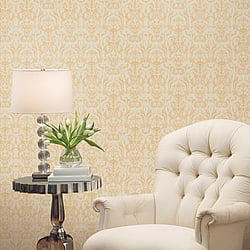 Galerie Wallcoverings Product Code: 95504 - Ornamenta Wallpaper Collection Galerie Wallcoverings Product Code 95504 - Ornamenta Wallpaper Collection - Gold Colours - Toscano Damask Design