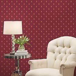 Galerie Wallcoverings Product Code: 95605 - Ornamenta Wallpaper Collection Galerie Wallcoverings Product Code 95605 - Ornamenta Wallpaper Collection - Red Gold Colours - Ornamenta Motif Design