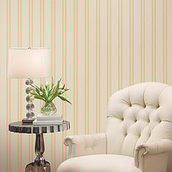 Galerie Wallcoverings Product Code: 95704 - Ornamenta Wallpaper Collection Galerie Wallcoverings Product Code 95704 - Ornamenta Wallpaper Collection - Light Gold Colours - Regency Stripe Design