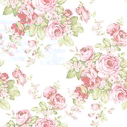 Galerie Wallcoverings Product Code: AB27612 - Abby Rose 4 Wallpaper Collection Galerie Wallcoverings Product Code AB27612 - Abby Rose 4 Wallpaper Collection - Pink Green Colours - Grand Floral Design