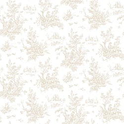 Galerie Wallcoverings Product Code: AB27655 - Abby Rose 4 Wallpaper Collection Galerie Wallcoverings Product Code AB27655 - Abby Rose 4 Wallpaper Collection - Beige Colours - Toile Design