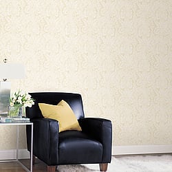 Galerie Wallcoverings Product Code: AB42427 - Abby Rose 4 Wallpaper Collection Galerie Wallcoverings Product Code AB42427 - Abby Rose 4 Wallpaper Collection - Cream Colours - Valentine Damask Design