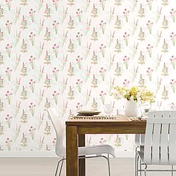 Galerie Wallcoverings Product Code: AB42442 - Abby Rose 4 Wallpaper Collection Galerie Wallcoverings Product Code AB42442 - Abby Rose 4 Wallpaper Collection - Teal Pink Colours - Flora Design