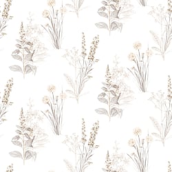 Galerie Wallcoverings Product Code: AB42446 - Abby Rose 4 Wallpaper Collection Galerie Wallcoverings Product Code AB42446 - Abby Rose 4 Wallpaper Collection - Beige Grey Colours - Flora Design