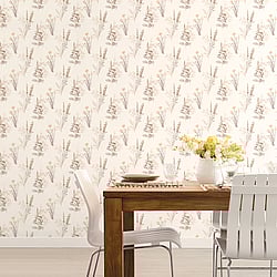 Galerie Wallcoverings Product Code: AB42446 - Abby Rose 4 Wallpaper Collection Galerie Wallcoverings Product Code AB42446 - Abby Rose 4 Wallpaper Collection - Beige Grey Colours - Flora Design