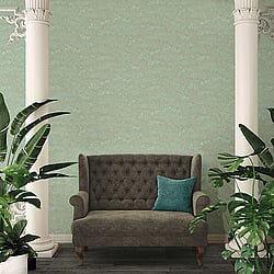 Galerie Wallcoverings Product Code: AC60012 - Absolutely Chic Wallpaper Collection Galerie Wallcoverings Product Code AC60012 - Absolutely Chic Wallpaper Collection - Blue Green Metallic Colours - Cherry Blossom Motif Design