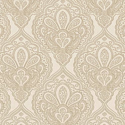 Galerie Wallcoverings Product Code: DWP0247-05 - Emporium Wallpaper Collection Galerie Wallcoverings Product Code DWP0247-05 - Emporium Wallpaper Collection - Gold Colours - Mehndi Damask Design