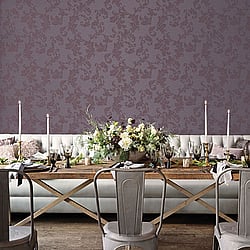 Galerie Wallcoverings Product Code: DWP0250-01 - Emporium Wallpaper Collection Galerie Wallcoverings Product Code DWP0250-01 - Emporium Wallpaper Collection - Purple Colours - Acanthus trail Design