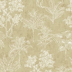 Galerie Wallcoverings Product Code: DWP0361-03 - Zen Wallpaper Collection Galerie Wallcoverings Product Code DWP0361-03 - Zen Wallpaper Collection - Floating Foliage Design