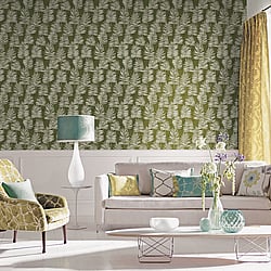 Galerie Wallcoverings Product Code: DWP0365-01 - Zen Wallpaper Collection Galerie Wallcoverings Product Code DWP0365-01 - Zen Wallpaper Collection - Tumbling Leaf Design