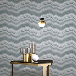 Galerie Wallcoverings Product Code: DWP0367-04 - Zen Wallpaper Collection Galerie Wallcoverings Product Code DWP0367-04 - Zen Wallpaper Collection - Cloudy Stripe Design