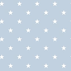 Galerie Wallcoverings Product Code: G23100 - Deauville Wallpaper Collection Galerie Wallcoverings Product Code G23100 - Deauville Wallpaper Collection - Sky Blue White Colours - Deauville Star Design