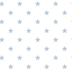 Galerie Wallcoverings Product Code: G23104 - Deauville Wallpaper Collection Galerie Wallcoverings Product Code G23104 - Deauville Wallpaper Collection - Sky Blue White Colours - Deauville Star Design