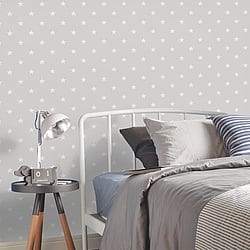 Galerie Wallcoverings Product Code: G23109 - Deauville Wallpaper Collection Galerie Wallcoverings Product Code G23109 - Deauville Wallpaper Collection - Grey Beige White Colours - Deauville Star Design
