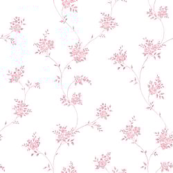 Galerie Wallcoverings Product Code: G23245 - Country Cottage Wallpaper Collection Galerie Wallcoverings Product Code G23245 - Country Cottage Wallpaper Collection - Pink Colours - Floral Trail Design