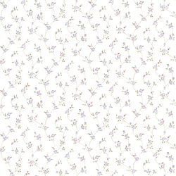 Galerie Wallcoverings Product Code: G23282 - Country Cottage Wallpaper Collection Galerie Wallcoverings Product Code G23282 - Country Cottage Wallpaper Collection - Lilac Pink Green Colours - Petite Floral Trail Design