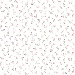 Galerie Wallcoverings Product Code: G23285 - Country Cottage Wallpaper Collection Galerie Wallcoverings Product Code G23285 - Country Cottage Wallpaper Collection - Pink Lilac Blue Green Colours - Petite Floral Trail Design