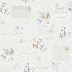 Galerie Wallcoverings Product Code: G56140 - Country Cottage Wallpaper Collection Galerie Wallcoverings Product Code G56140 - Country Cottage Wallpaper Collection - Blue Green Beige Colours - Vintage Rose Design