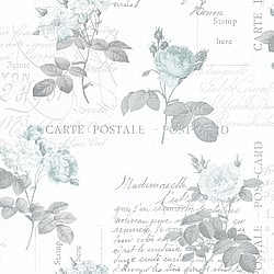 Galerie Wallcoverings Product Code: G56285 - Country Cottage Wallpaper Collection Galerie Wallcoverings Product Code G56285 - Country Cottage Wallpaper Collection - Green Beige Colours - Vintage Postcard Design