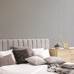 Galerie Wallcoverings Product Code: G67681 - Special Fx Wallpaper Collection Galerie Wallcoverings Product Code G67681 - Special Fx Wallpaper Collection - Silver Colours - Vertical Textile Design
