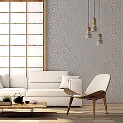 Galerie Wallcoverings Product Code: G67701 - Special Fx Wallpaper Collection Galerie Wallcoverings Product Code G67701 - Special Fx Wallpaper Collection - Orange Beige Colours - Glitter Web Design