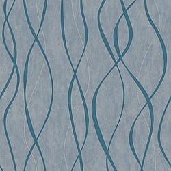 Galerie Wallcoverings Product Code: G67735 - Special Fx Wallpaper Collection Galerie Wallcoverings Product Code G67735 - Special Fx Wallpaper Collection - Blue Silver Colours - Glitter Ribbons Design