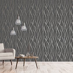 Galerie Wallcoverings Product Code: G67737 - Special Fx Wallpaper Collection Galerie Wallcoverings Product Code G67737 - Special Fx Wallpaper Collection - Gold Silver Brown Colours - Glitter Ribbons Design