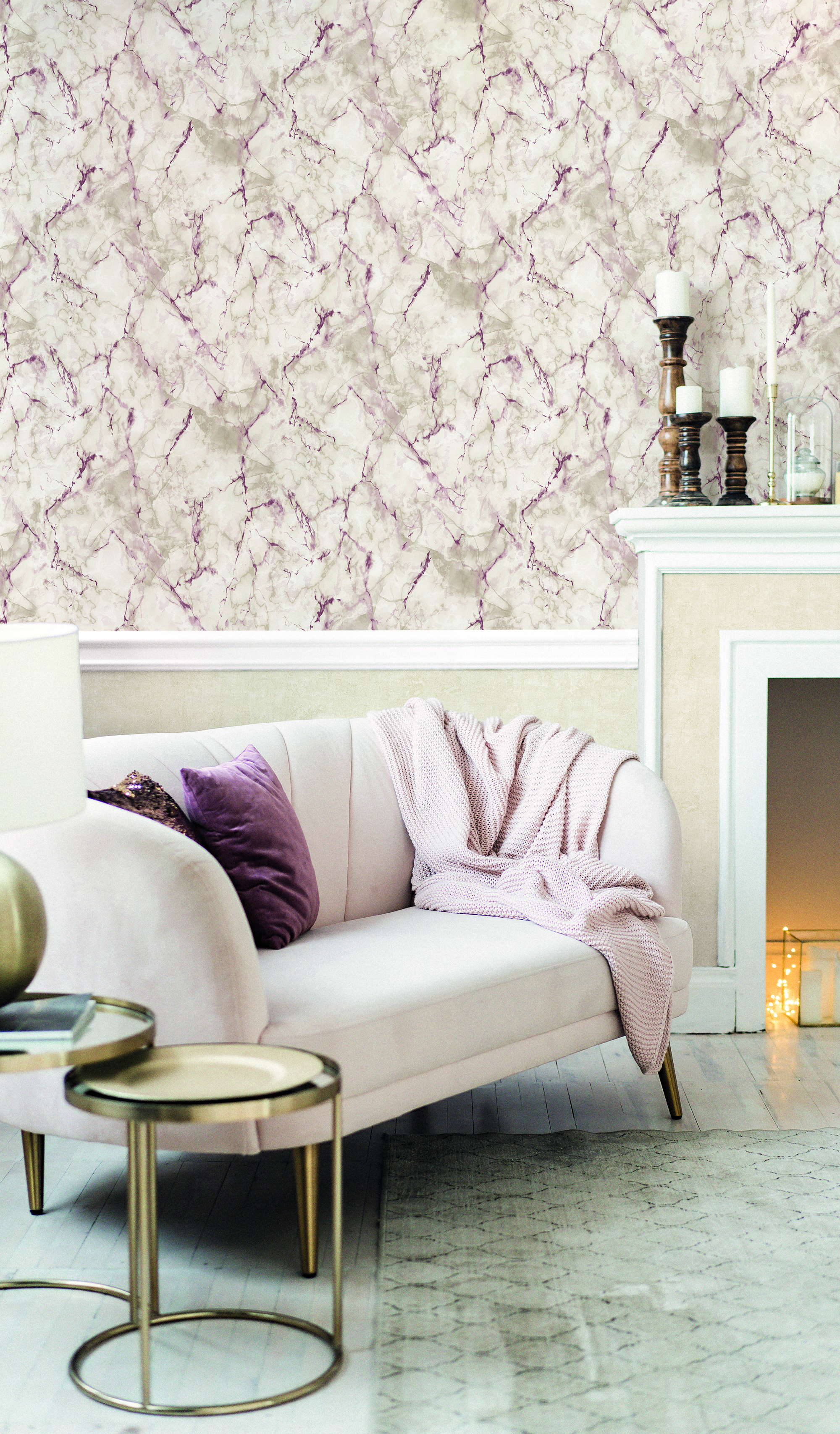 Galerie Wallcoverings Product Code: G67757 - Natural FX 2 Wallpaper Collection Galerie Wallcoverings Product Code G67757 - Natural FX 2 Wallpaper Collection - Red Colours - Marble Design