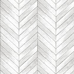 Galerie Wallcoverings Product Code: G68001 - Organic Textures Wallpaper Collection Galerie Wallcoverings Product Code G68001 - Organic Textures Wallpaper Collection - White Grey Colours - Chevron Wood Design