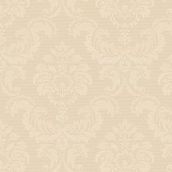 Galerie Wallcoverings Product Code: SK34719 - Simply Silks 4 Wallpaper Collection Galerie Wallcoverings Product Code SK34719 - Simply Silks 4 Wallpaper Collection - Dark Cream Colours - Feathered Damask Design
