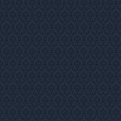 Galerie Wallcoverings Product Code: SK34736 - Simply Silks 4 Wallpaper Collection Galerie Wallcoverings Product Code SK34736 - Simply Silks 4 Wallpaper Collection - Navy Colours - Small Damask Design