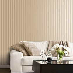 Galerie Wallcoverings Product Code: SK34759 - Simply Silks 4 Wallpaper Collection Galerie Wallcoverings Product Code SK34759 - Simply Silks 4 Wallpaper Collection - Brushed Metallic Gold Colours - Matte Shiny Stripe Design