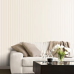 Galerie Wallcoverings Product Code: SL27510 - Simply Silks 4 Wallpaper Collection Galerie Wallcoverings Product Code SL27510 - Simply Silks 4 Wallpaper Collection - Ivory Colours - Matte Shiny Stripe Design